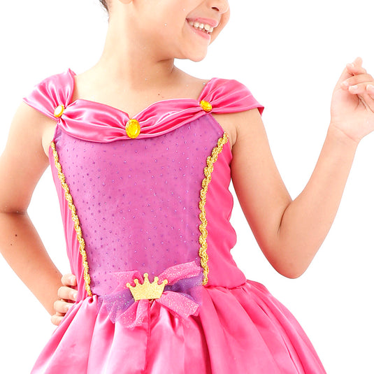 PRINCESA GALLY-ROSA C/LILÁS-INFANTIL