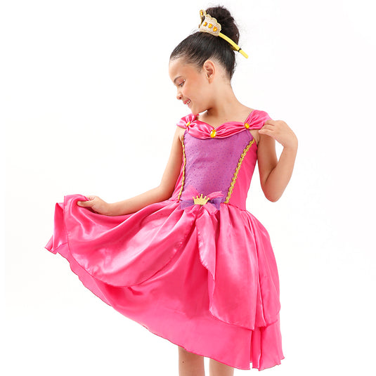 PRINCESA GALLY-ROSA C/LILÁS-INFANTIL