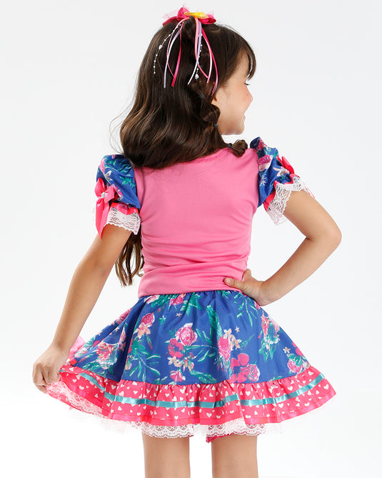 VESTIDO JUNINO NATACHA INFANTIL - J1766