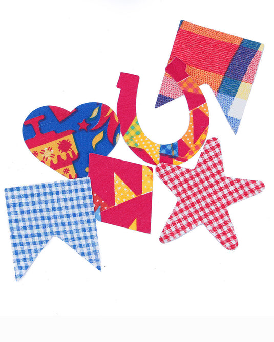 APLIQUES ADESIVOS PACOTE COM 60 UNIDADES