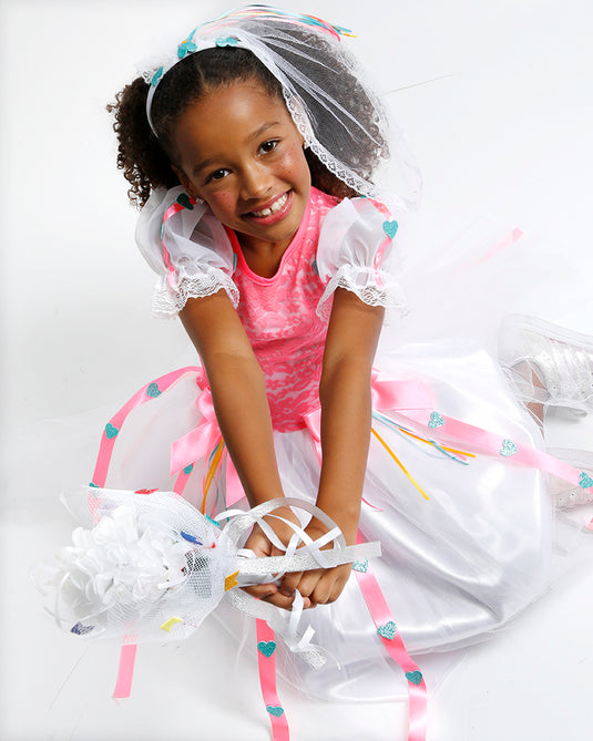 VESTIDO JUNINO NOIVA TALITHA INFANTIL - J2089