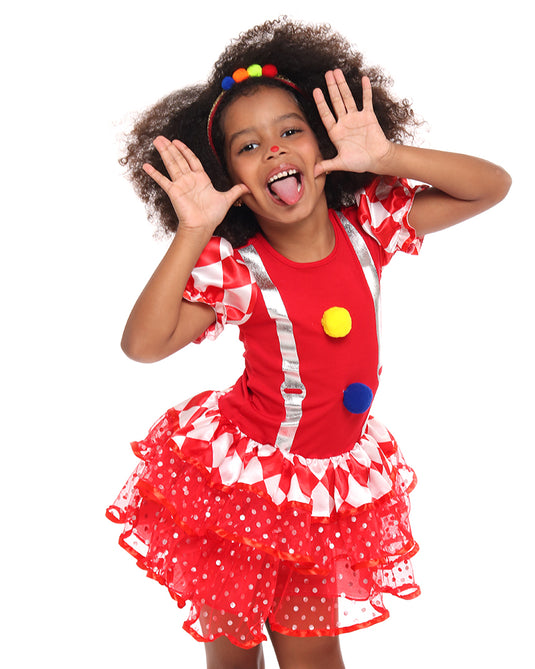 FANTASIA PALHAÇA POMPOM - TR7310