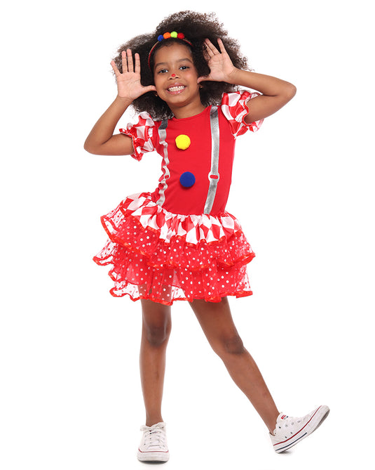 FANTASIA PALHAÇA POMPOM - TR7310