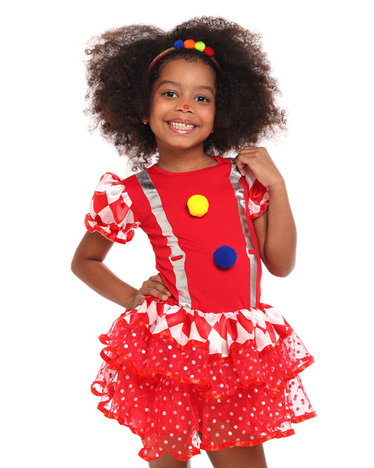 FANTASIA PALHAÇA POMPOM - TR7310