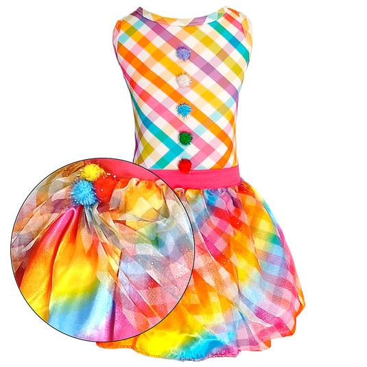 FANTASIA PALHAÇA TANTAN INFANTIL - TR7311