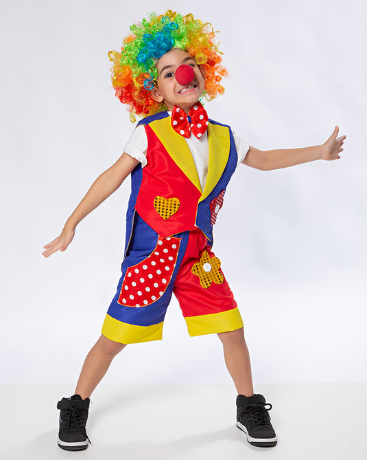 FANTASIA PALHAÇO PICOLINO INFANTIL - TR7137