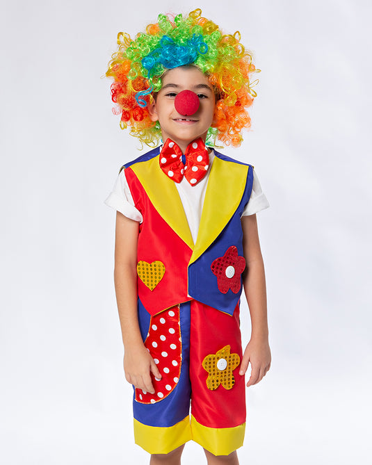 FANTASIA PALHAÇO PICOLINO INFANTIL - TR7137