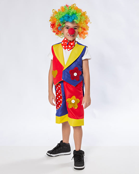 FANTASIA PALHAÇO PICOLINO INFANTIL - TR7137