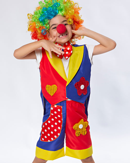 FANTASIA PALHAÇO PICOLINO INFANTIL - TR7137