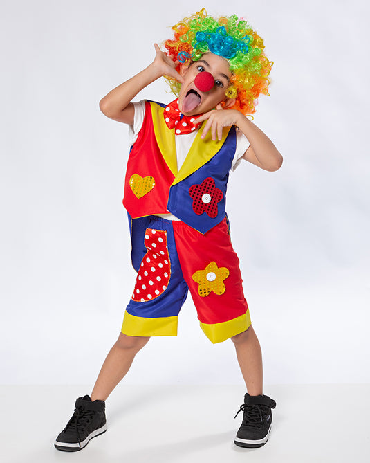 FANTASIA PALHAÇO PICOLINO INFANTIL - TR7137