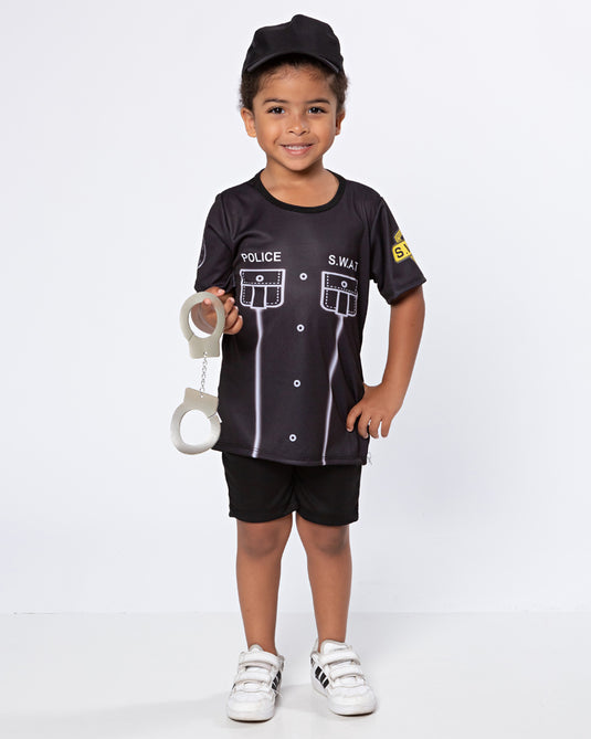 FANTASIA POLICIAL SWAT INFANTIL - C390