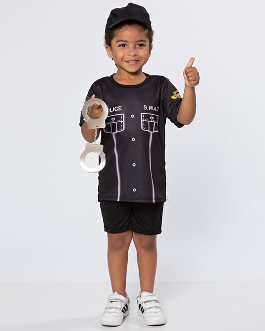 FANTASIA POLICIAL SWAT INFANTIL - C390