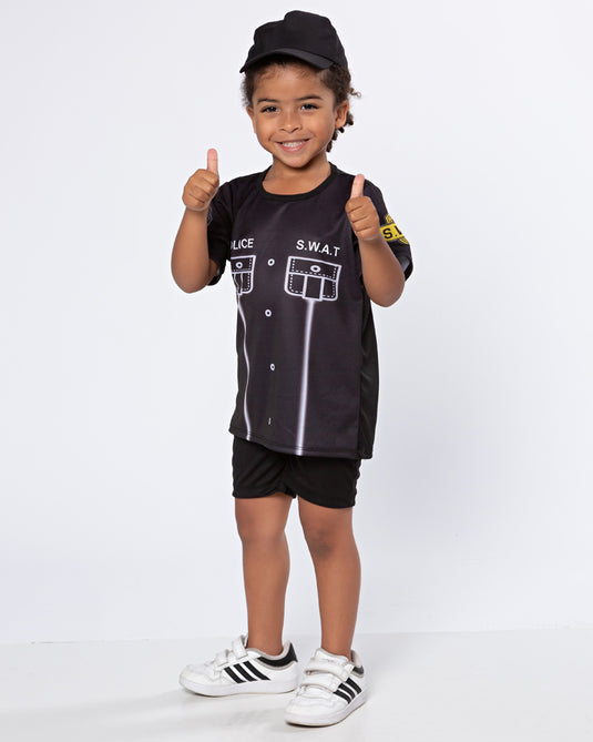 FANTASIA POLICIAL SWAT INFANTIL - C390