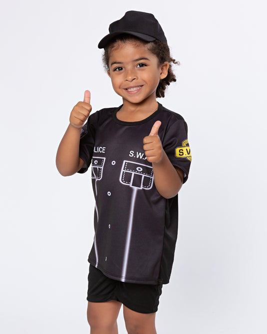 FANTASIA POLICIAL SWAT INFANTIL - C390