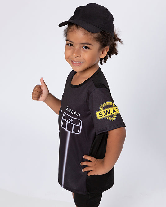 FANTASIA POLICIAL SWAT INFANTIL - C390