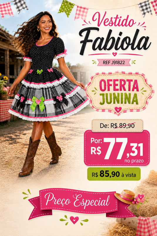 Vestido Fabiola -J91822