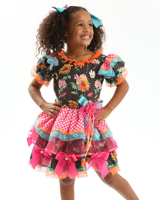 VESTIDO JUNINO RAYANNE-INFANTIL