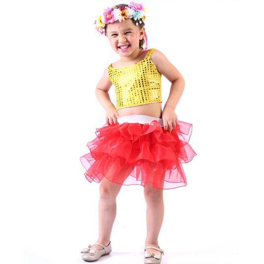 SAIAS DE BABADOS FRILLY VARIADAS – INFANTIL
