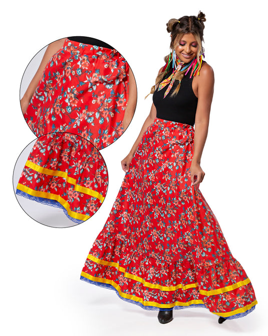 SAIA JUNINA CARIMBO ADULTO - J91924