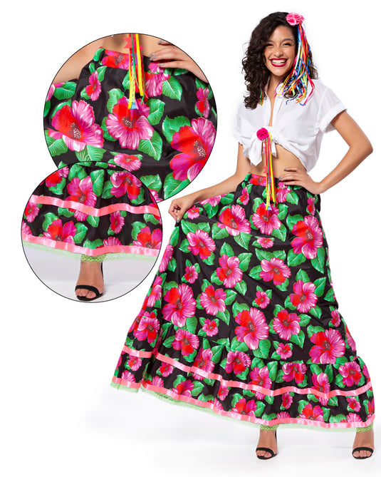 SAIA JUNINA CARIMBO ADULTO - J91924