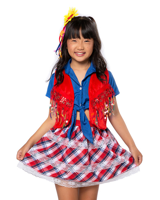 SAIA JUNINA VANDERLEIA 3 BABADOS - J365