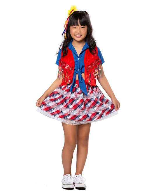 SAIA JUNINA VANDERLEIA 3 BABADOS - J365