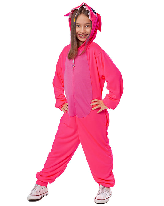 FANTASIA STICO ROSA NEON INFANTIL - C355