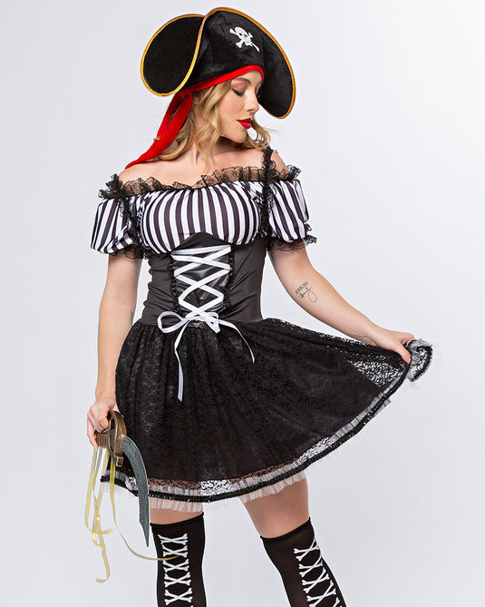 FANTASIA MULHER PIRATA ANNE ADULTO - TR90753