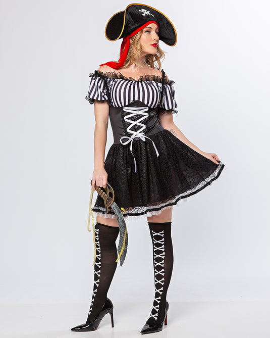 FANTASIA MULHER PIRATA ANNE ADULTO - TR90753