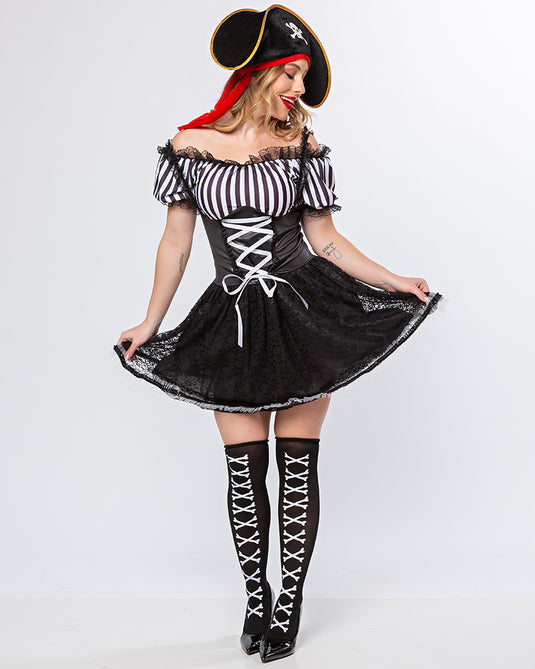 FANTASIA MULHER PIRATA ANNE ADULTO - TR90753