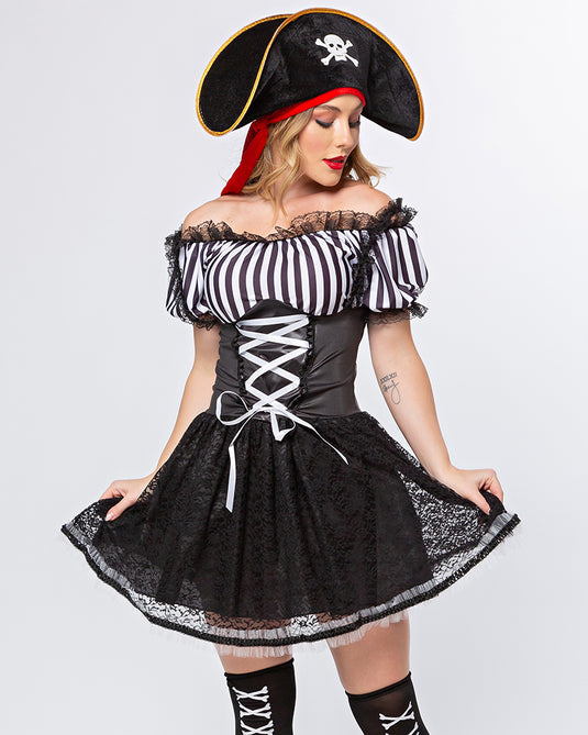 FANTASIA MULHER PIRATA ANNE ADULTO - TR90753