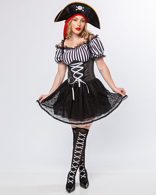 FANTASIA MULHER PIRATA ANNE ADULTO - TR90753