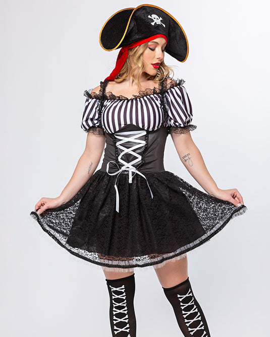 FANTASIA MULHER PIRATA ANNE ADULTO - TR90753