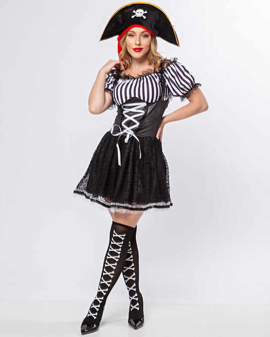 FANTASIA MULHER PIRATA ANNE ADULTO - TR90753