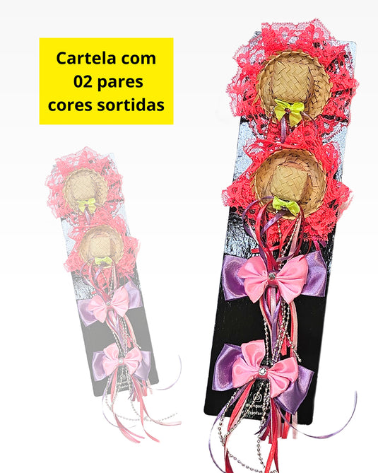 TIC-TAC JUNINO KALINDE COM 2 PARES - J036