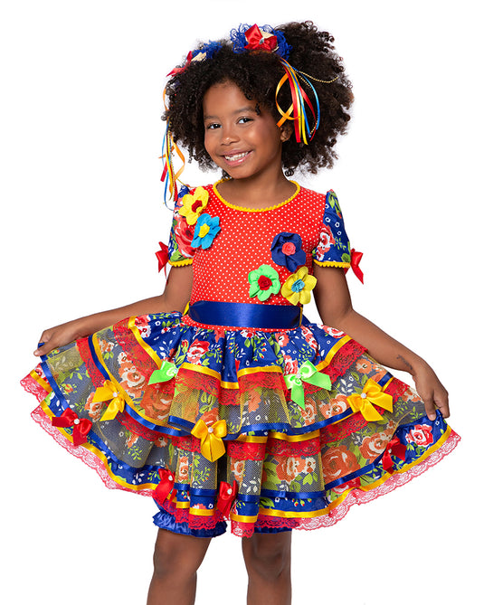 VESTIDO JUNINO ARROZ DOCE – J2702