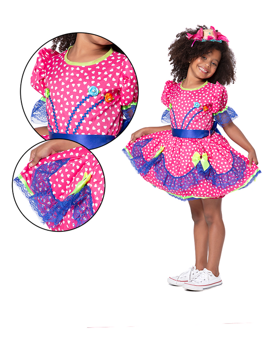 VESTIDO JUNINO CAJUZINHO - J1559