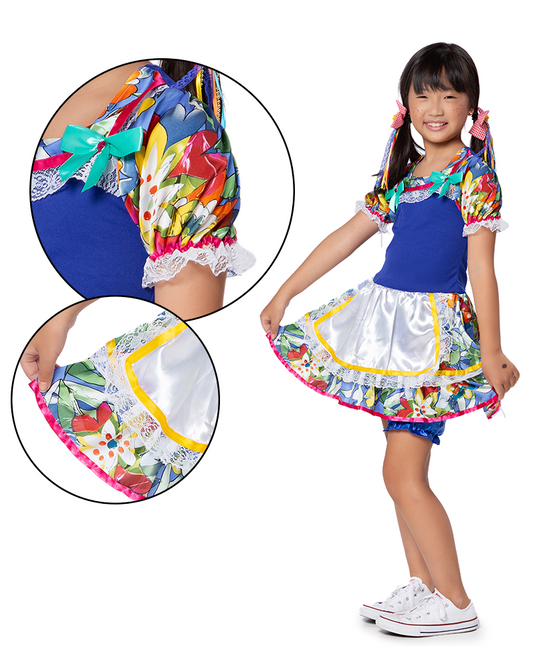 VESTIDO JUNINO MARIA ANITA - J1777