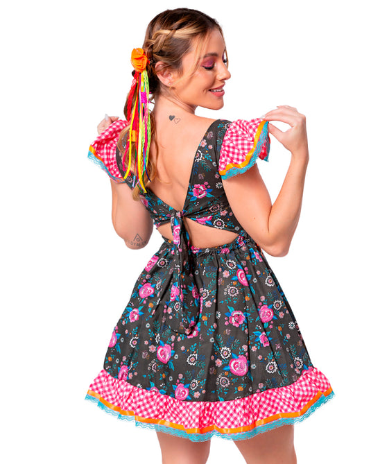 VESTIDOS JUNINO ANIS ADULTO - J97130