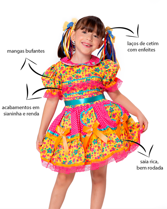 VESTIDO JUNINO BANOFEE - J1551