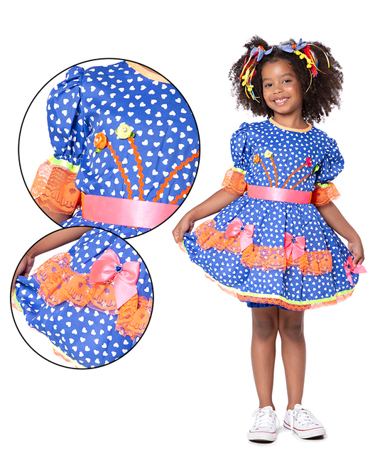 VESTIDO JUNINO CAJUZINHO - J1559