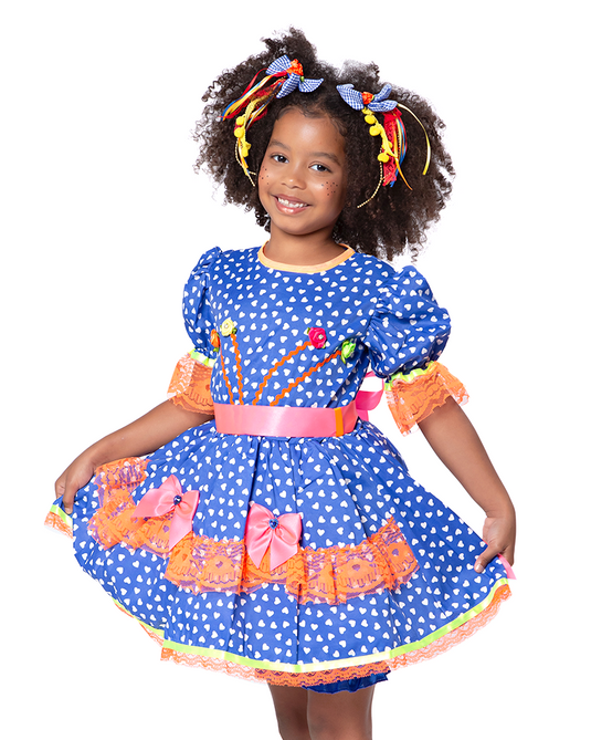 VESTIDO JUNINO CAJUZINHO - J1559