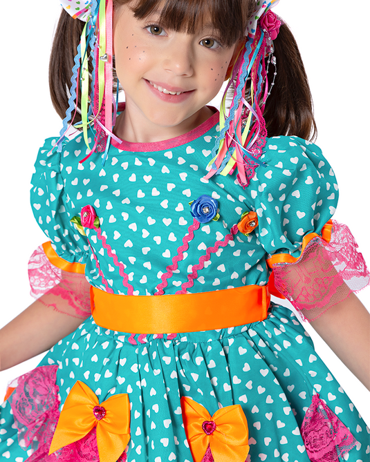 VESTIDO JUNINO CAJUZINHO - J1559