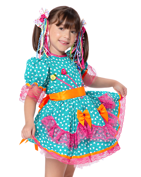 VESTIDO JUNINO CAJUZINHO - J1559