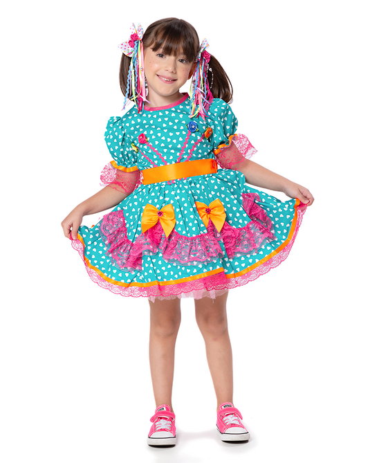VESTIDO JUNINO CAJUZINHO - J1559