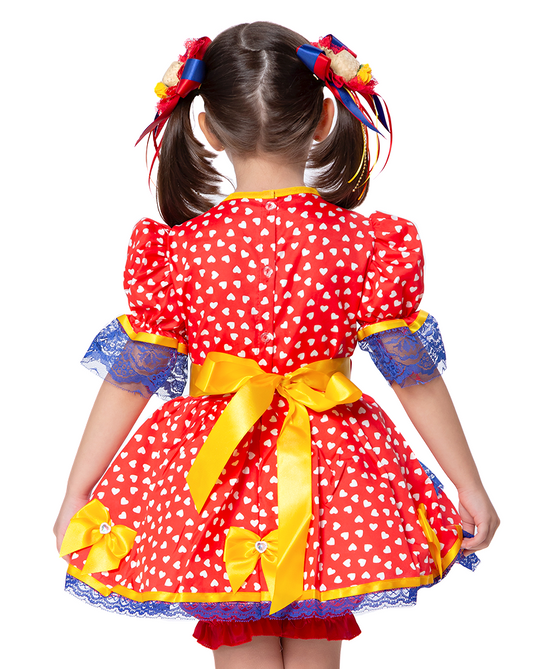 VESTIDO JUNINO CAJUZINHO - J1559