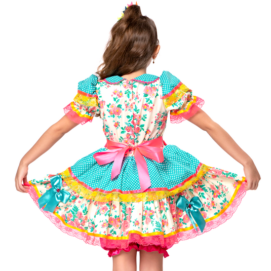 VESTIDO JUNINO CHICLETINHO – J2705