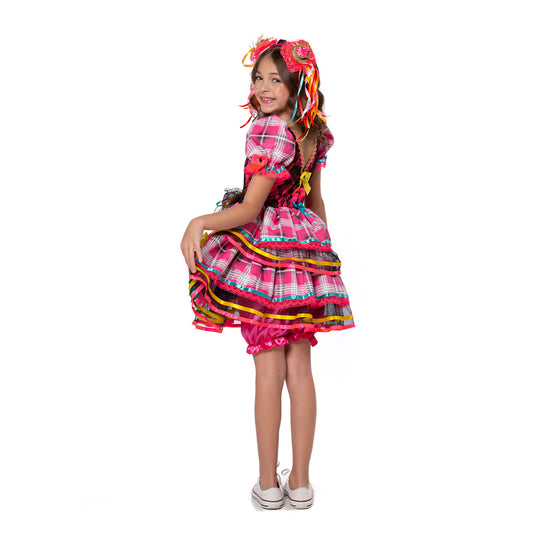 VESTIDO JUNINO CROISSANT - J2707