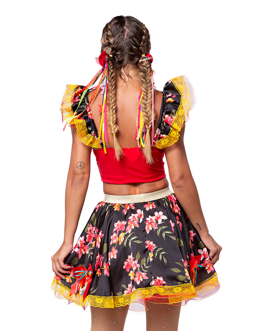 CONJUNTO CROPPED JUNINO FIGUS ADULTO - J98061