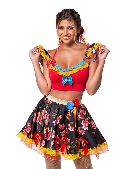 CONJUNTO CROPPED JUNINO FIGUS ADULTO - J98061
